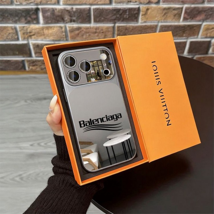 Balenciaga バレンシアガレディース向けiphone 17pro max/ air /16/15/14/13Proケースiphone Air/17/16e/15/14ブランドケースメンズレディースハイエンドiphone16/15 17Pro Max/14plusカバー