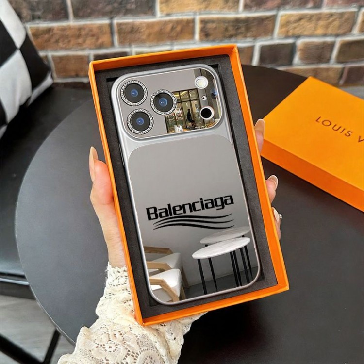 Balenciaga バレンシアガレディース向けiphone 17pro max/ air /16/15/14/13Proケースiphone Air/17/16e/15/14ブランドケースメンズレディースハイエンドiphone16/15 17Pro Max/14plusカバー