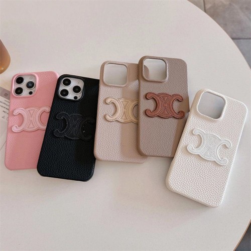 CELINE セリーヌハイブランドアイフォン17 プロマックス 16e 15プロ/14/13スマホケースレディース向けiphone 17pro max air /16/15/14/13Proケースハイエンドiphone16/15 17Pro Max/14plusカバー