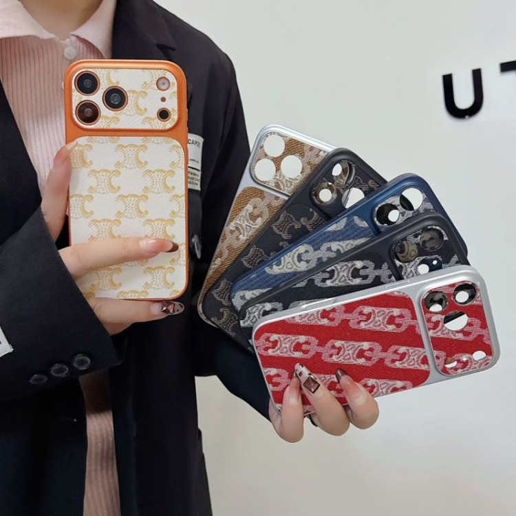 CELINE セリーヌ男女兼用携帯カバーiphone Air/16/15/14/17Pro Max air iphone Air/17/16e/15/14ブランドケースメンズレディースハイエンドiphone16/15 17Pro Max/14plusカバー