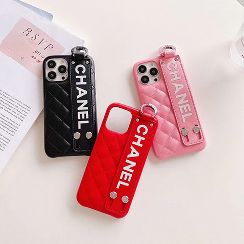 CHANEL シャネル iphone13pro/13pro maxケース 革製 ブランド レディース向け iPhone12/12pro maxフルーカバー 流行り 人気 女子 アイフォン12/11proレザーケース かわいい 高品質 ベルト付き