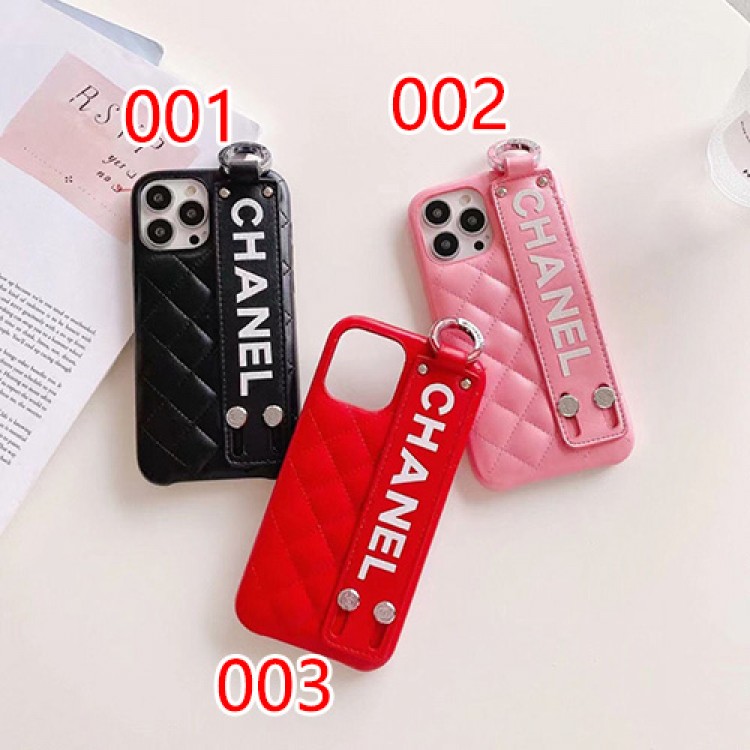 CHANEL シャネル iphone13pro/13pro maxケース 革製 ブランド レディース向け iPhone12/12pro maxフルーカバー 流行り 人気 女子 アイフォン12/11proレザーケース かわいい 高品質 ベルト付き