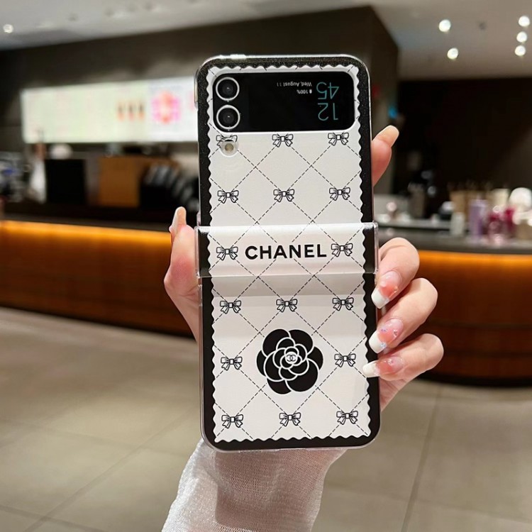 Chanel シャネルハイブランドgalaxy z flip5/z flip4/z flip3折りたたみケースgalaxy z flip5 4 3 z fold5ハイブランドケースファッションgalaxy z flip5/z flip4/z flip3ケースブランド高級感galaxyz flip5/z flip4/z fold5/z fold4ブランドケース