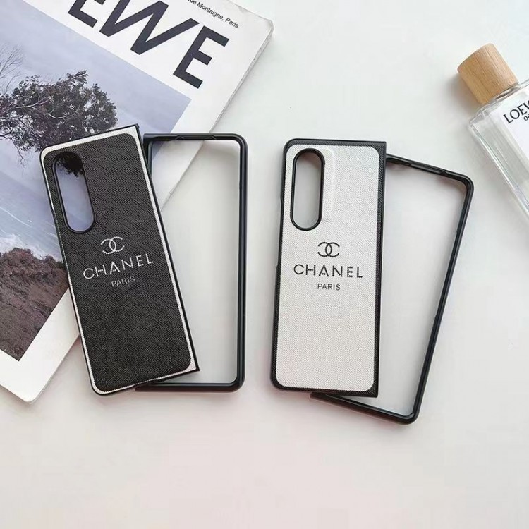 Chanel シャネルgalaxy z flip5 4 3 z fold5ハイブランドケースハイエンドギャラクシーgalaxy z flip5 4 3スマホケースファッションgalaxy z flip5/z flip4/z flip3ケースブランドgalaxy z fold5/z fold4メンズレディースケース