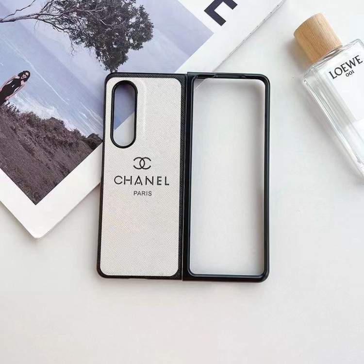 Chanel シャネルgalaxy z flip5 4 3 z fold5ハイブランドケースハイエンドギャラクシーgalaxy z flip5 4 3スマホケースファッションgalaxy z flip5/z flip4/z flip3ケースブランドgalaxy z fold5/z fold4メンズレディースケース