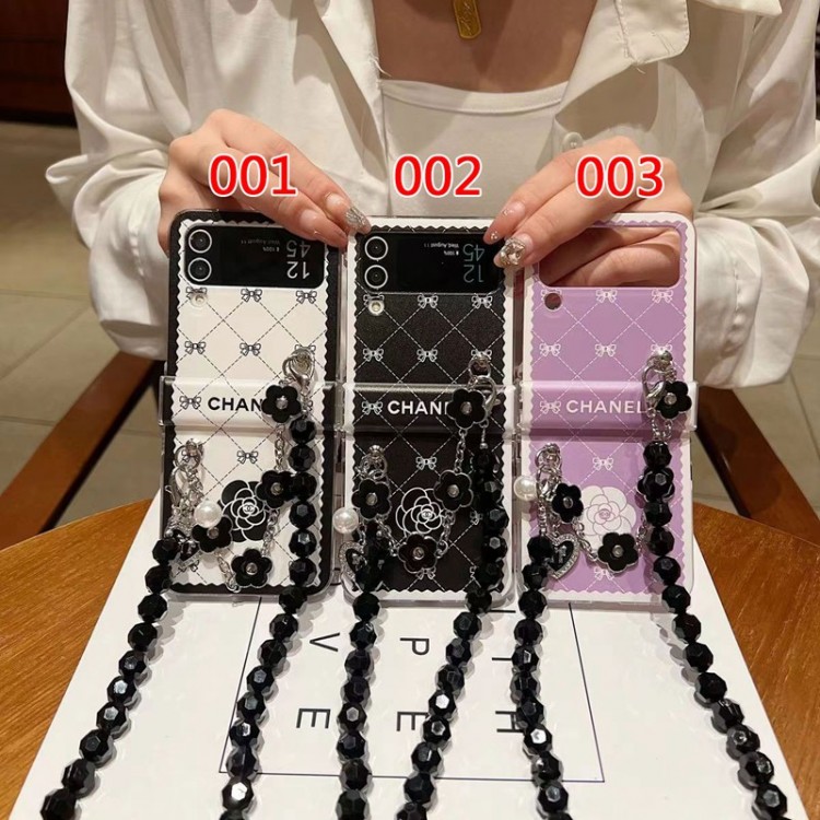 Chanel シャネルハイブランドgalaxy z flip5/z flip4/z flip3折りたたみケースgalaxy z flip5 4 3 z fold5ハイブランドケースハイエンドギャラクシーgalaxy z flip5 4 3スマホケースgalaxy z fold5/z fold4メンズレディースケース