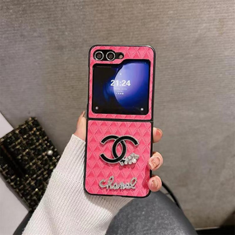 Chanel シャネルハイブランドgalaxy z flip6 5/z flip4/z flip3折りたたみケースハイエンドギャラクシーgalaxy z flip6 5 4 3スマホケースメンズレディースケース折りたたみ型ギャラクシーz flip6 5/z flip4ケースメンズ