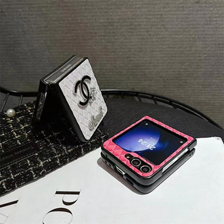 Chanel シャネルハイブランドgalaxy z flip6 5/z flip4/z flip3折りたたみケースハイエンドギャラクシーgalaxy z flip6 5 4 3スマホケースメンズレディースケース折りたたみ型ギャラクシーz flip6 5/z flip4ケースメンズ