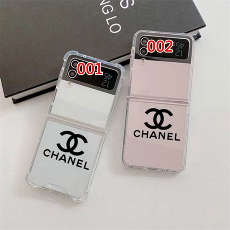 Chanel シャネルギャラクシーzgalaxy z flip6 5/z flip4/z flip3ケースブランド携帯ケースファッションブランメンズレディースケース高級感galaxyz flip5/z flip4ブランドケース