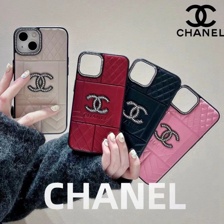 Chanel シャネルiphone16/15/14/13 Pro Maxケースブランドコピーハイブランドアイフォン16 15プロ/14/13スマホケースかわいいアイフォン16/15プロ/14/13カバー