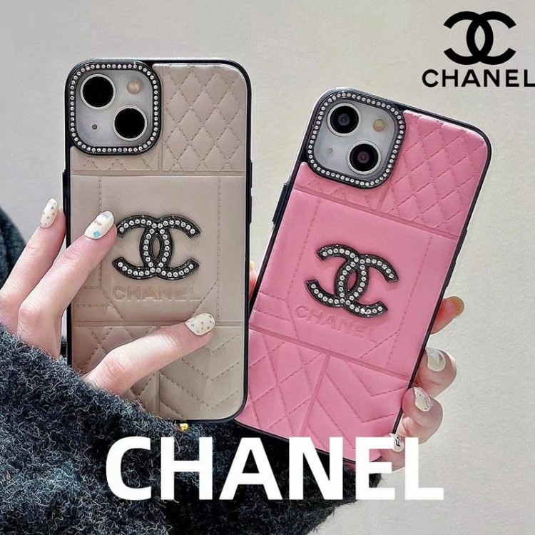 Chanel シャネルiphone16/15/14/13 Pro Maxケースブランドコピーハイブランドアイフォン16 15プロ/14/13スマホケースかわいいアイフォン16/15プロ/14/13カバー