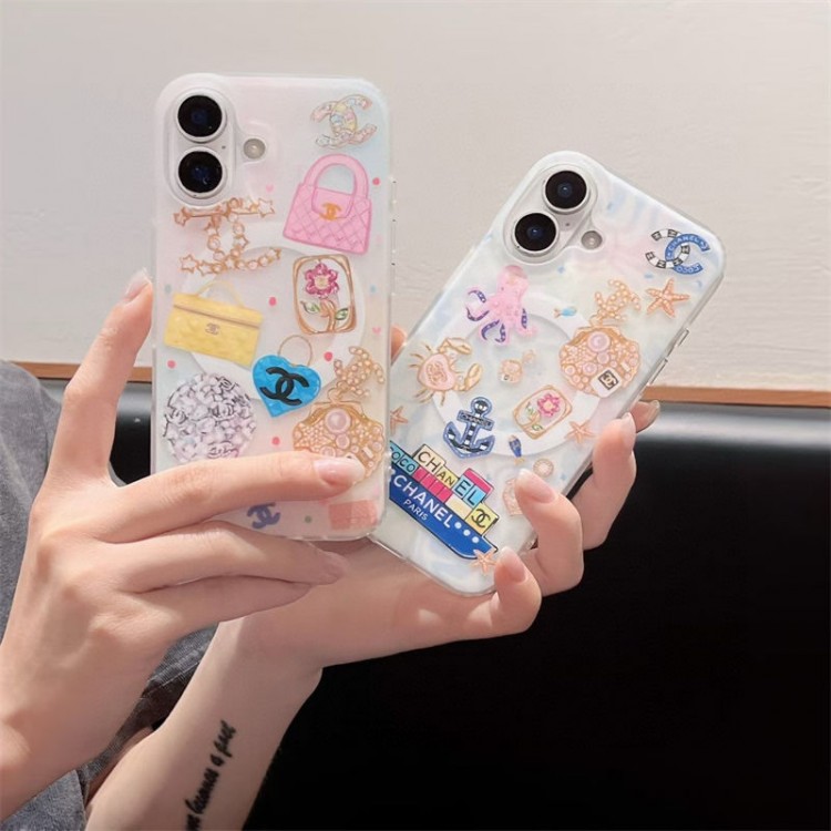 Chanel シャネルハイブランドアイフォン17 16e 15プロ/14/13スマホケースiphone16/15/17Pplus/14/13Proブランドスマホケースかわいい Chanel アイフォン17/16/15プロ/14/13カバー