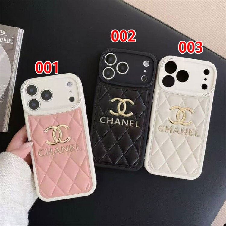 Chanel シャネルレディース向けiphone 17pro max/ air /16/15/14/13Proケースかわいいアイフォン17pro /16/15プロ/14/13カバーハイエンドiphone16/15 17Pro Max/14plusカバー