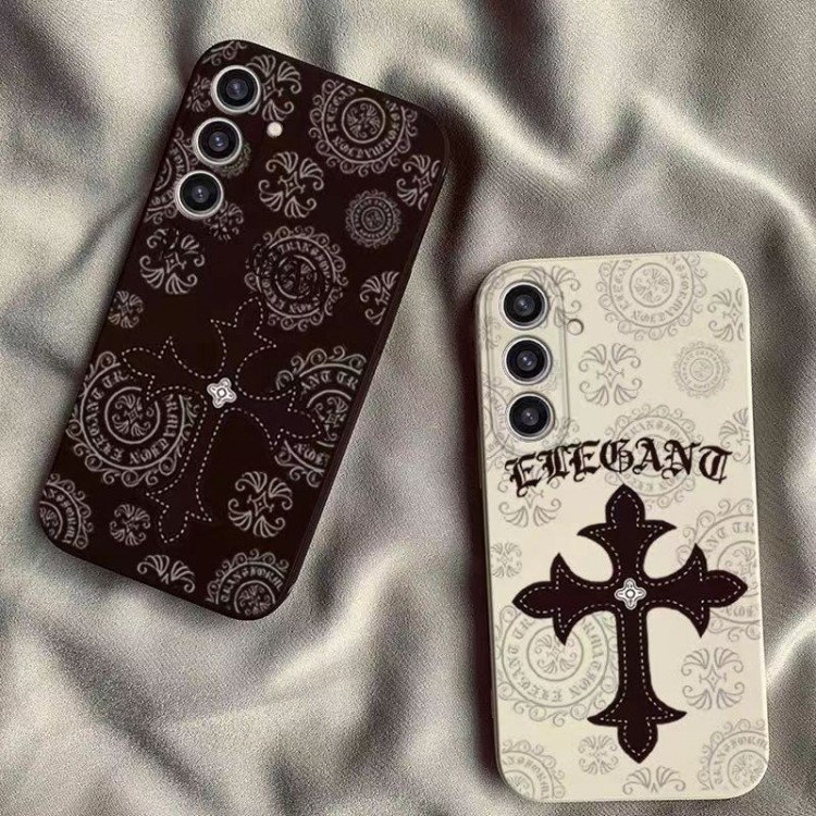 Chrome Hearts クロムハーツ ブランドgalaxy s23ultra/s24/a54ケースギャラクシーs24ultra携帯カバーコピーメンズレディースブランドケース男性愛用galaxy s23/s22/a54/a53ブランドケース女性向け