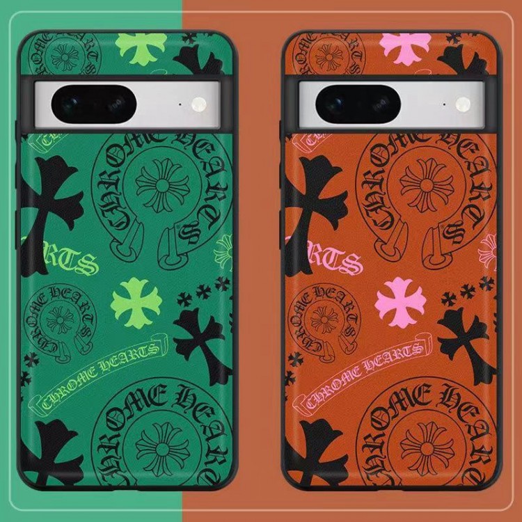 クロムハーツ Chrome Hearts ブランド iphone 15pro Max 14 plus Google Pixel 8a/7/6 proケース 耐衝撃Galaxy S24 plus/S24 Ultra/a54/a55愛用ブランドケースXperia 10viカバーブランド グーグル ピクセル9 8a 8 pro 7 6aカバー