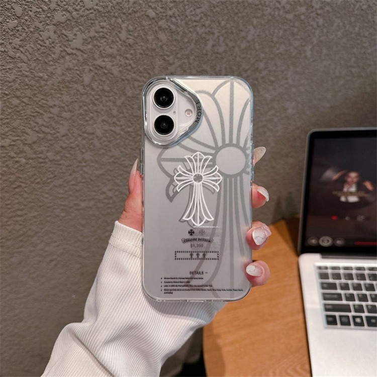 クロムハーツ Chrome Heartsブランドiphone16/15/14Proメンズケースかわいいアイフォン16/15プロ/14/13カバーiphone16/15/14ブランドケースメンズレディース