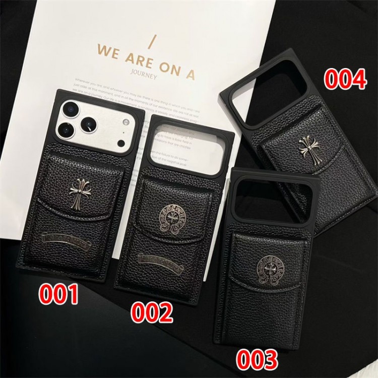 クロムハーツ Chrome Hearts iphone17 /Air/16/15/14/13 Pro Maxケースブランドコピーiphone Air/17/16e/15/14ブランドケースメンズレディースハイエンドiphone16/15 17Pro Max/14plusカバー