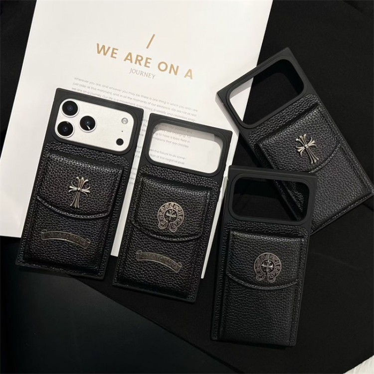 クロムハーツ Chrome Hearts iphone17 /Air/16/15/14/13 Pro Maxケースブランドコピーiphone Air/17/16e/15/14ブランドケースメンズレディースハイエンドiphone16/15 17Pro Max/14plusカバー