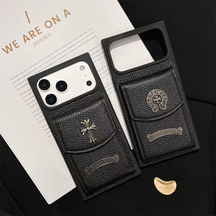 クロムハーツ Chrome Hearts iphone17 /Air/16/15/14/13 Pro Maxケースブランドコピーiphone Air/17/16e/15/14ブランドケースメンズレディースハイエンドiphone16/15 17Pro Max/14plusカバー
