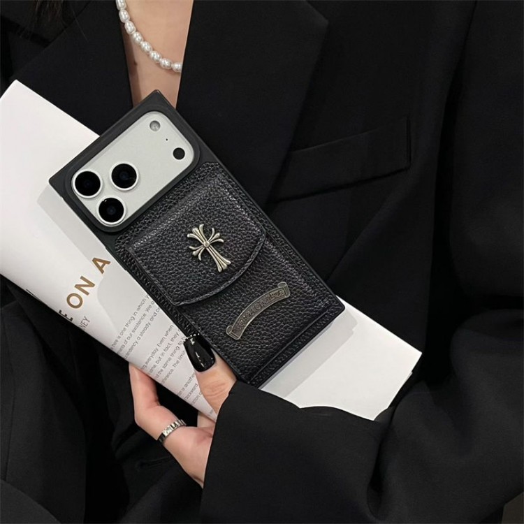 クロムハーツ Chrome Hearts iphone17 /Air/16/15/14/13 Pro Maxケースブランドコピーiphone Air/17/16e/15/14ブランドケースメンズレディースハイエンドiphone16/15 17Pro Max/14plusカバー