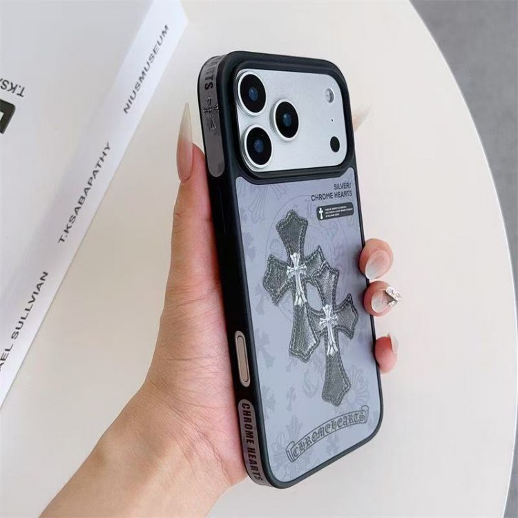 クロムハーツ Chrome Hearts男女兼用携帯カバーiphone Air/16/15/14/17Pro Max airiphone Air/17/16e/15/14ブランドケースメンズレディースハイエンドiphone16/15 17Pro Max/14plusカバー