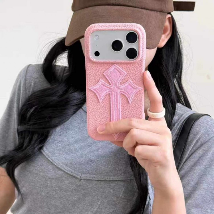 クロムハーツ Chrome Heartsハイブランドアイフォン17 プロマックス 16e 15プロ/14/13スマホケースブランドiphone16/15/14 17Pro/ airメンズケースハイエンドiphone16/15 17Pro Max/14plusカバー