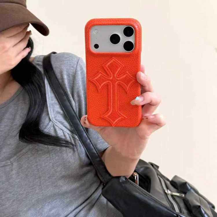 クロムハーツ Chrome Heartsハイブランドアイフォン17 プロマックス 16e 15プロ/14/13スマホケースブランドiphone16/15/14 17Pro/ airメンズケースハイエンドiphone16/15 17Pro Max/14plusカバー