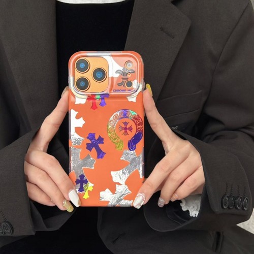クロムハーツ Chrome Hearts iphone17 /Air/16/15/14/13 Pro Maxケースブランドコピーハイブランドアイフォン17 プロマックス 16e 15プロ/14/13スマホケースハイエンドiphone16/15 17Pro Max/14plusカバー