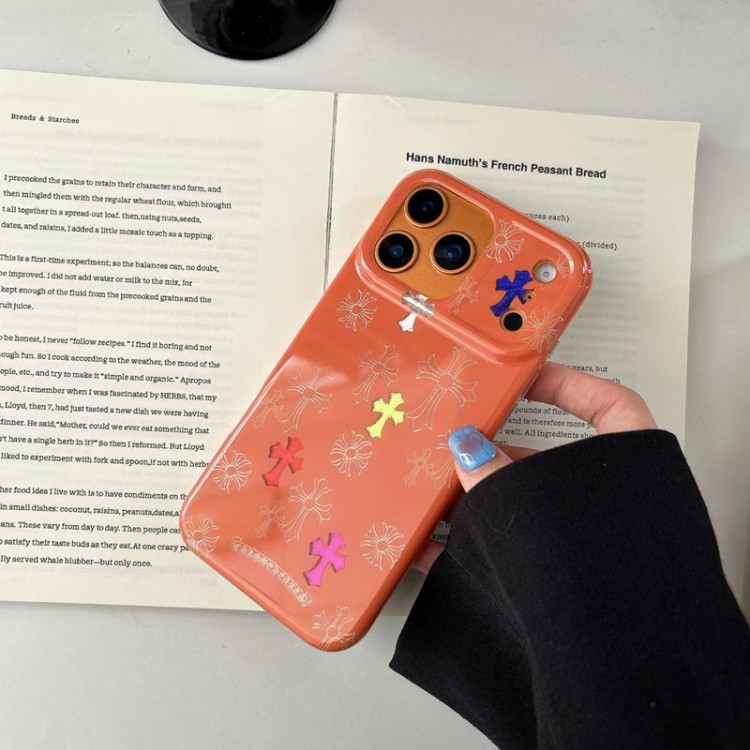 クロムハーツ Chrome Hearts iphone17 /Air/16/15/14/13 Pro Maxケースブランドコピーハイブランドアイフォン17 プロマックス 16e 15プロ/14/13スマホケースハイエンドiphone16/15 17Pro Max/14plusカバー