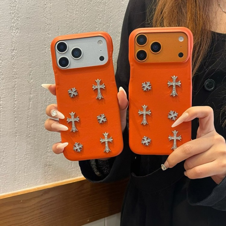 クロムハーツ Chrome Hearts iphone Air/16/15/17PRO/14/13Proブランドスマホケースレディース向けiphone 17pro max/ air /16/15/14/13Proケースハイエンドiphone16/15 17Pro Max/14plusカバー