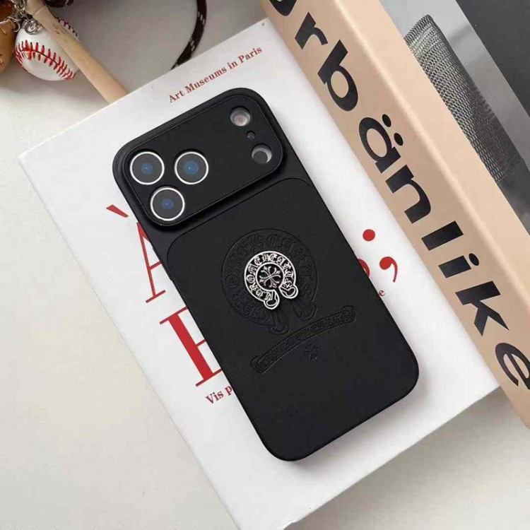クロムハーツ Chrome Hearts iphone17 /Air/16/15/14/13 Pro Maxケースブランドコピーiphone Air/16/15/17PRO/14/13Proブランドスマホケースハイエンドiphone16/15 17Pro Max/14plusカバー