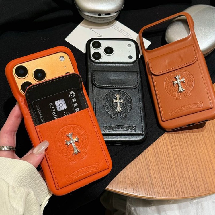 クロムハーツ Chrome Heartsレディース向けiphone 17pro max/ air /16/15/14/13Proケースかわいいアイフォン17pro /16/15プロ/14/13カバーハイエンドiphone16/15 17Pro Max/14plusカバー