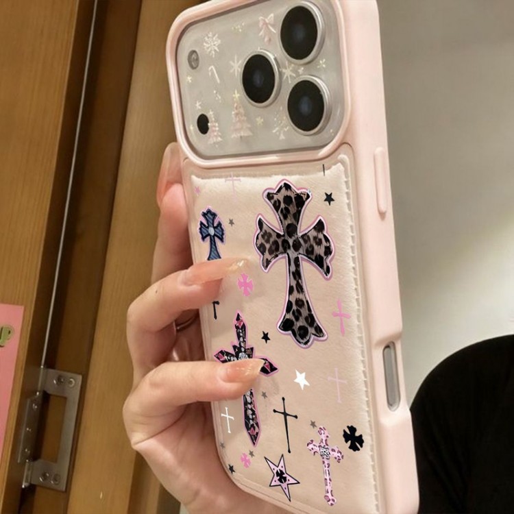 クロムハーツ Chrome Heartsハイブランドアイフォン17 プロマックス 16e 15プロ/14/13スマホケースレディース向けiphone 17pro max/ air /16/15/14/13Proケースハイエンドiphone16/15 17Pro Max/14plusカバー