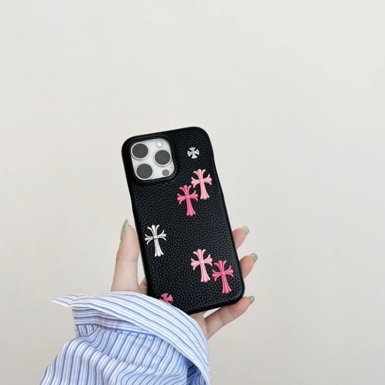 クロムハーツ Chrome Heartsハイブランドアイフォン17 プロマックス 16e 15プロ/14/13スマホケースレディース向けiphone 17pro max/ air /16/15/14/13Proケースハイエンドiphone16/15 17Pro Max/14plusカバー