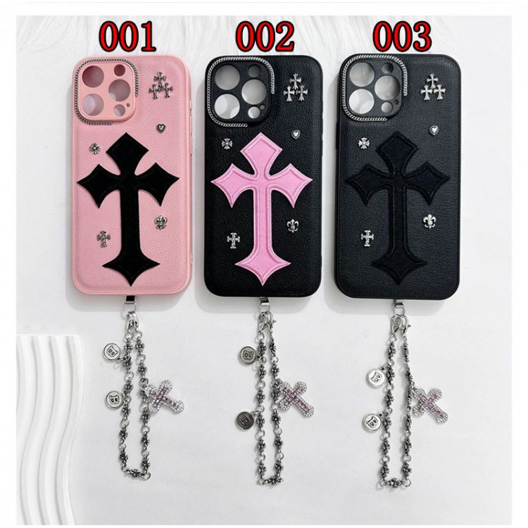クロムハーツ Chrome Heartsハイブランドアイフォン17 プロマックス 16e 15プロ/14/13スマホケース男女兼用携帯カバーiphone Air/16/15/14/17Pro Max air かわいい アイフォン17pro /16/15プロ/14/13カバー