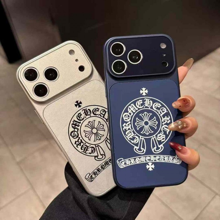 クロムハーツ Chrome Heartsハイブランドアイフォン17 プロマックス 16e 15プロ/14/13スマホケースiphone Air/16/15/17PRO/14/13Proブランドスマホケースブランドiphone16/15/14 17Pro/ airメンズケース