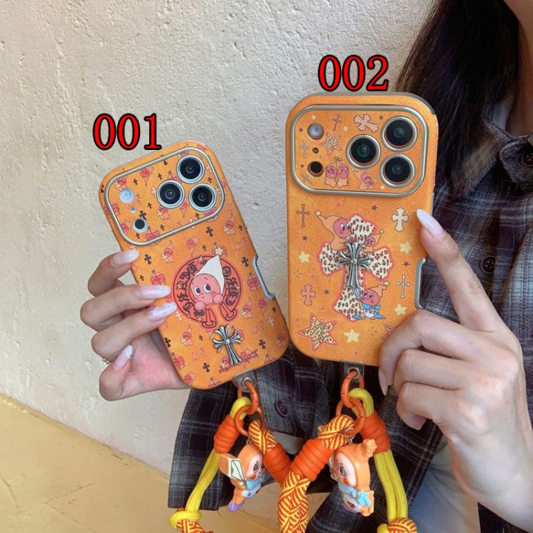 クロムハーツ Chrome Hearts男女兼用携帯カバーiphone Air/16/15/14/17Pro Max airかわいい アイフォン17pro /16/15プロ/14/13カバーiphone Air/17/16e/15/14ブランドケースメンズレディース