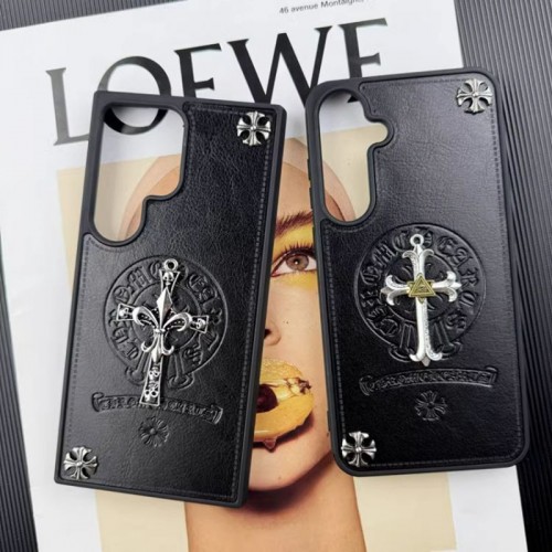 クロムハーツ Chrome Heartsブランドgalaxy s26 ultra s23/s24 ultra/s25+スマホケースメンズレディースgalaxy s26/s25plus/s24 ultra/s23 s22ケースブランドギャラクシーs25+/s23ultra/s26 plus s24 iphone Air 17 pro 15 16 17 14pro maxケースギャラクシーs26 s23 s24 ultra S25plusブランドケース男性愛用