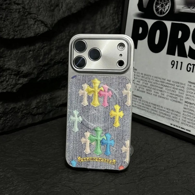 クロムハーツ Chrome Hearts iphone Air/16/15/17PRO/14/13Proブランドスマホケースブランドiphone16/15/14 17Pro/ airメンズケースかわいいアイフォン17pro /16/15プロ/14/13カバー