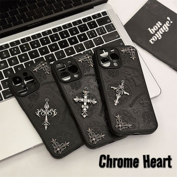 クロムハーツ Chrome Hearts iphone Air/16/15/17PRO/14/13Proブランドスマホケースブランドiphone16/15/14 17Pro/ airメンズケースiphone Air/17/16e/15/14ブランドケースメンズレディース