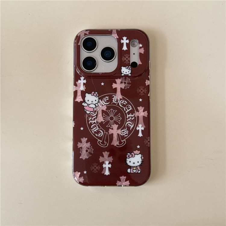 クロムハーツ Chrome Hearts iphone17 /Air/16/15/14/13 Pro Maxケースブランドコピーiphone Air/16/15/17PRO/14/13Proブランドスマホケースハイエンドiphone16/15 17Pro Max/14plusカバー