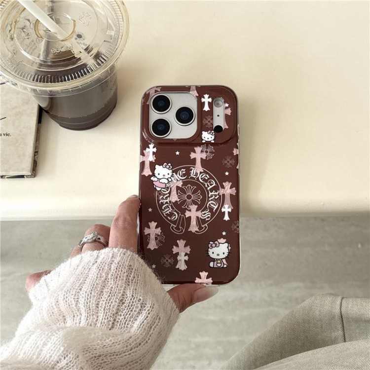 クロムハーツ Chrome Hearts iphone17 /Air/16/15/14/13 Pro Maxケースブランドコピーiphone Air/16/15/17PRO/14/13Proブランドスマホケースハイエンドiphone16/15 17Pro Max/14plusカバー