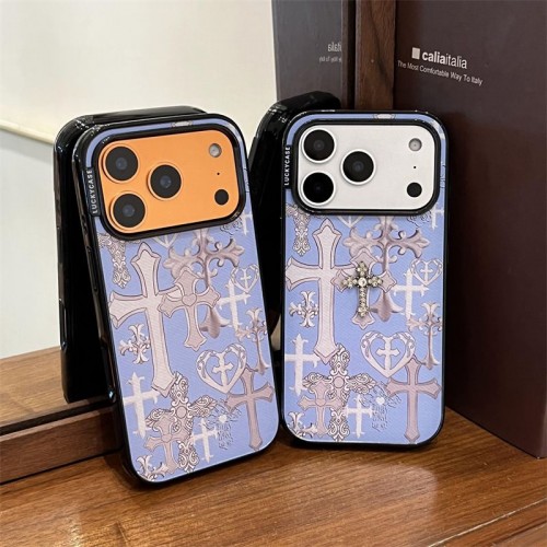 クロムハーツ Chrome Heartsブランドiphone16/15/14 17Pro/ airメンズケースレディース向け iphone 17pro max/ air /16/15/14/13Proケース かわいい アイフォン17pro /16/15プロ/14/13カバー