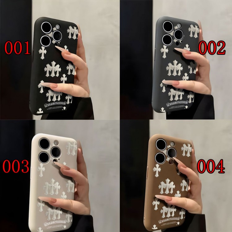 クロムハーツ Chrome Heartsブランドiphone16/15/14 17Pro/ airメンズケースかわいいアイフォン17pro /16/15プロ/14/13カバーハイエンドiphone16/15 17Pro Max/14plusカバー