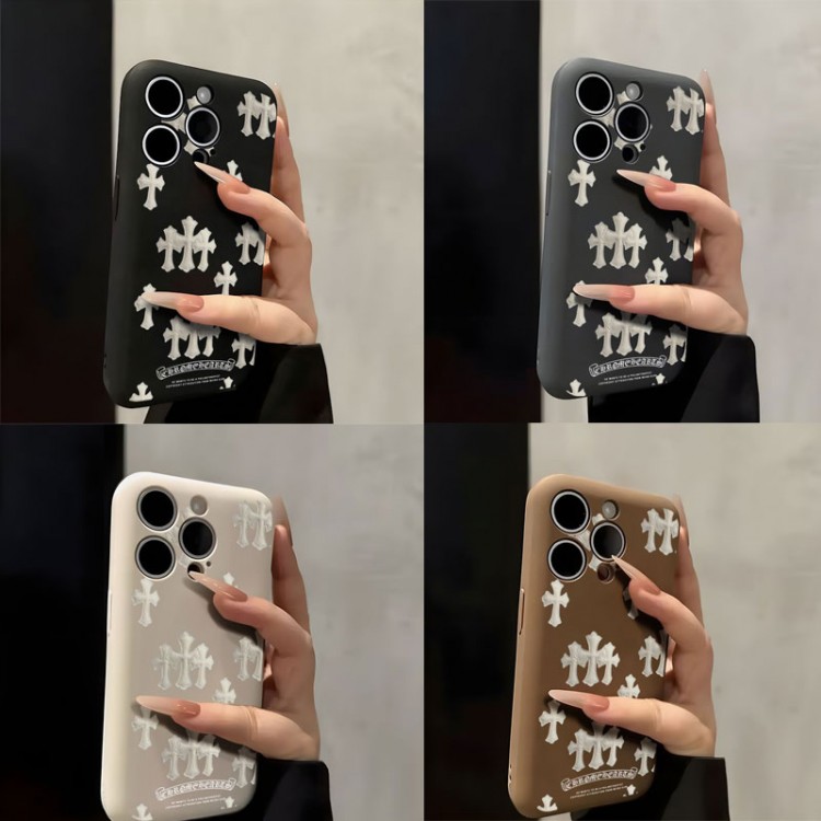 クロムハーツ Chrome Heartsブランドiphone16/15/14 17Pro/ airメンズケースかわいいアイフォン17pro /16/15プロ/14/13カバーハイエンドiphone16/15 17Pro Max/14plusカバー