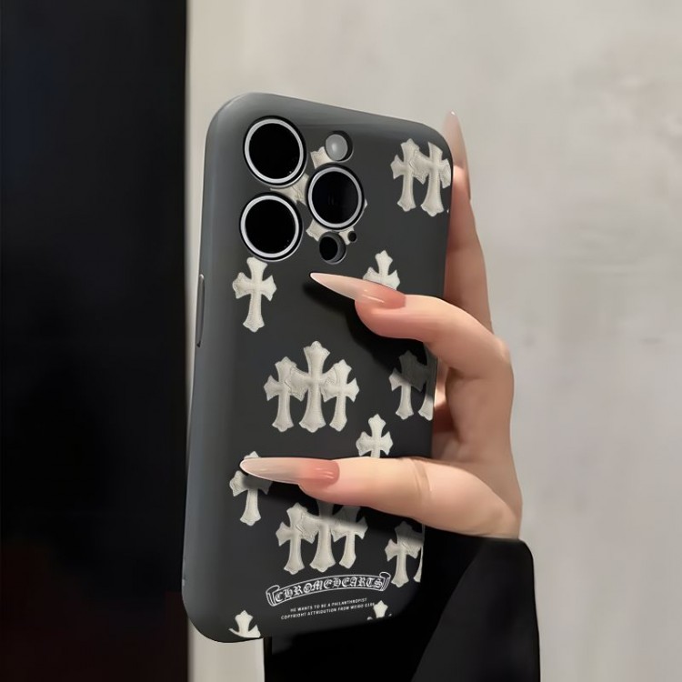 クロムハーツ Chrome Heartsブランドiphone16/15/14 17Pro/ airメンズケースかわいいアイフォン17pro /16/15プロ/14/13カバーハイエンドiphone16/15 17Pro Max/14plusカバー