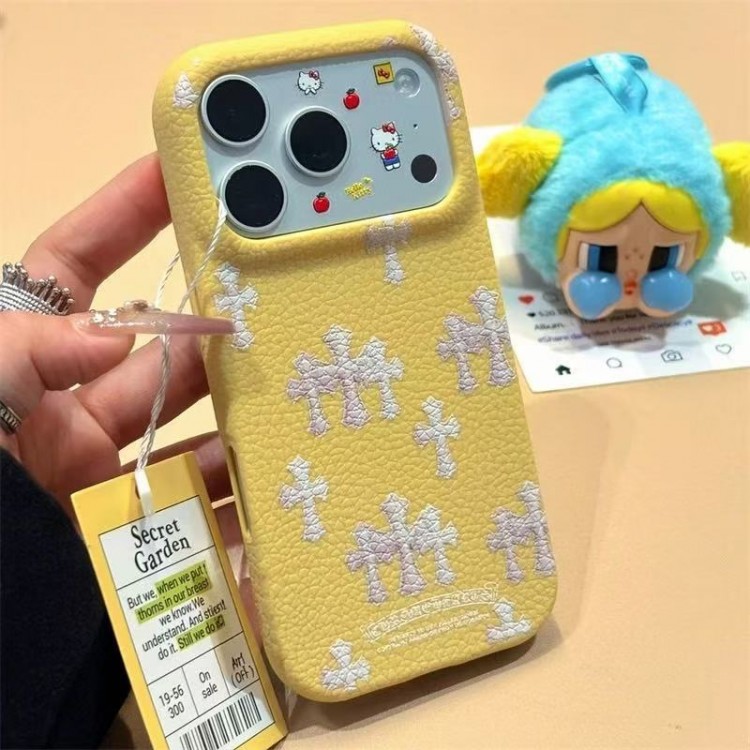 クロムハーツ Chrome Heartsハイブランドアイフォン17 プロマックス 16e 15プロ/14/13スマホケースかわいいアイフォン17pro /16/15プロ/14/13カバーハイエンドiphone16/15 17Pro Max/14plusカバー
