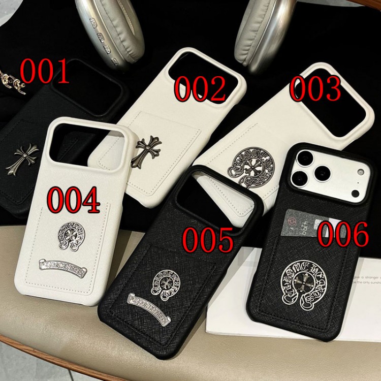 クロムハーツ Chrome Hearts iphone17 /Air/16/15/14/13 Pro Maxケースブランドコピーレディース向けiphone 17pro max/ air /16/15/14/13Proケースかわいいアイフォン17pro /16/15プロ/14/13カバー
