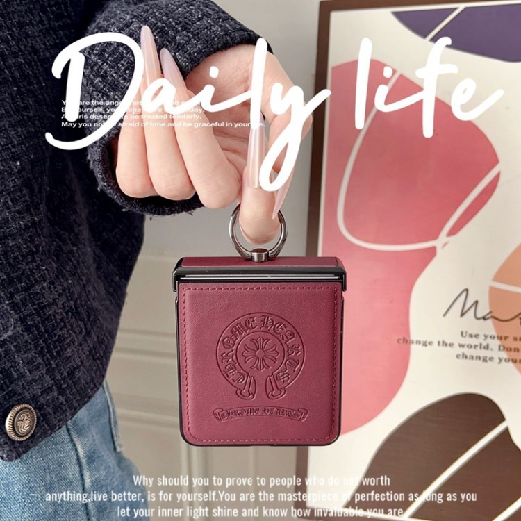 クロムハーツ Chrome Heartsハイブランドgalaxy z flip7 6 5/z flip4/z flip3折りたたみケースgalaxy z fold7 6 5/z fold4メンズレディースケース折りたたみ型ギャラクシーz flip 7 6 5/z flip4/z fold5 6 7 ケースメンズ高級感galaxyz flip5/z flip4/z fold5/z fold4ブランドケース