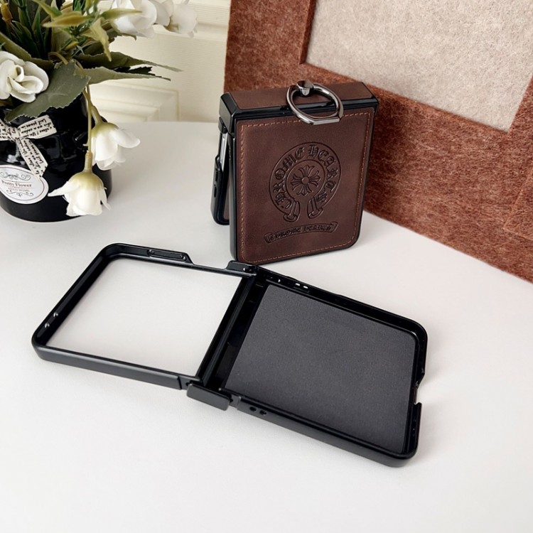 クロムハーツ Chrome Heartsハイブランドgalaxy z flip7 6 5/z flip4/z flip3折りたたみケースgalaxy z fold7 6 5/z fold4メンズレディースケース折りたたみ型ギャラクシーz flip 7 6 5/z flip4/z fold5 6 7 ケースメンズ高級感galaxyz flip5/z flip4/z fold5/z fold4ブランドケース